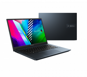 ASUS VivoBook Pro 14 OLED K3400PA-KM018T laptop 35.6 cm (14") 2.8K Intel® Core™ i7 i7-11370H 16 GB DDR4-SDRAM 512 GB SSD Wi-Fi 6 (802.11ax) Windows 10 Home Blue