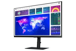 Samsung LS27A600UUUXXU computer monitor 68.6 cm (27") 2560 x 1440 pixels 2K Ultra HD LCD Black