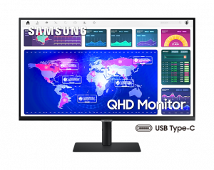 Samsung S60UA 81.3 cm (32") 2560 x 1440 pixels Wide Quad HD LED Black