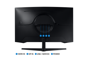 Samsung Odyssey LS32AG550E 81.3 cm (32") 2560 x 1440 pixels Quad HD LED Black