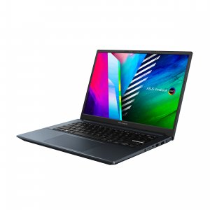 ASUS VivoBook Pro 14 OLED M3401QA-KM065W Laptop 35.6 cm (14") WQXGA+ AMD Ryzen™ 5 5600H 8 GB DDR4-SDRAM 512 GB SSD Wi-Fi 6 (802.11ax) Windows 11 Home Blue