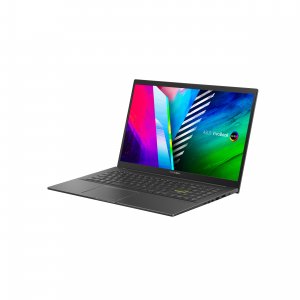 ASUS VivoBook 15 OLED M513UA-L1350T laptop 39.6 cm (15.6") Full HD AMD Ryzen™ 7 5700U 8 GB DDR4-SDRAM 512 GB SSD Wi-Fi 6 (802.11ax) Windows 10 Home Black