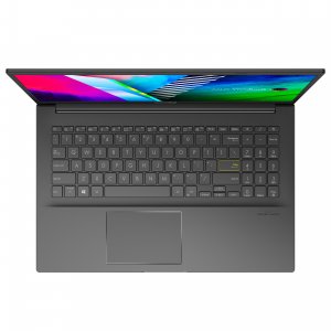 ASUS VivoBook 15 OLED M513UA-L1350T laptop 39.6 cm (15.6") Full HD AMD Ryzen™ 7 5700U 8 GB DDR4-SDRAM 512 GB SSD Wi-Fi 6 (802.11ax) Windows 10 Home Black