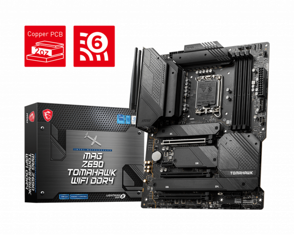 MSI MAG Z690 TOMAHAWK WIFI DDR4 ATX Intel Z690 LGA 1700