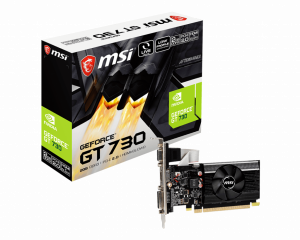 MSI N730K-2GD3/LP graphics card NVIDIA GeForce GT 730 2 GB GDDR3