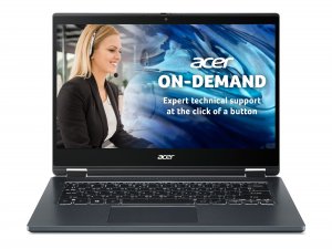 Acer TravelMate TMP414RN-51 Hybrid (2-in-1) 35.6 cm (14") Touchscreen Full HD Intel® Core™ i5 i5-1135G7 8 GB DDR4-SDRAM 256 GB SSD Wi-Fi 6 (802.11ax) Windows 10 Pro Black