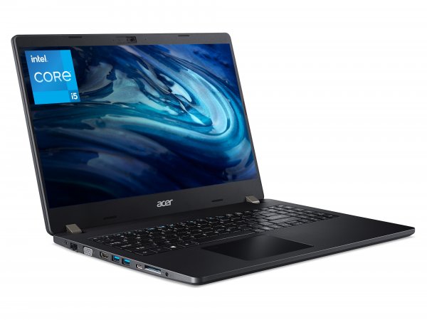 Acer TravelMate P2 TMP215-53-57YL Laptop 39.6 cm (15.6") Full HD Intel® Core™ i5 i5-1135G7 8 GB DDR4-SDRAM 256 GB SSD Wi-Fi 6 (802.11ax) Windows 10 Pro Black