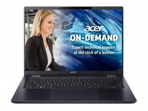 Acer TravelMate P6 TMP614-52 Laptop 35.6 cm (14") WUXGA Intel® Core™ i7 i7-1165G7 16 GB LPDDR4x-SDRAM 512 GB SSD Wi-Fi 6 (802.11ax) Windows 11 Pro Black