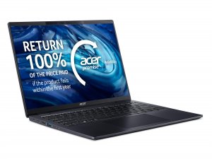 Acer TravelMate P6 TMP614-52 Laptop 35.6 cm (14") WUXGA Intel® Core™ i7 i7-1165G7 16 GB LPDDR4x-SDRAM 512 GB SSD Wi-Fi 6 (802.11ax) Windows 11 Pro Black