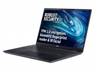 Acer TravelMate P6 TMP614-52 Laptop 35.6 cm (14") WUXGA Intel® Core™ i7 i7-1165G7 16 GB LPDDR4x-SDRAM 512 GB SSD Wi-Fi 6 (802.11ax) Windows 11 Pro Black