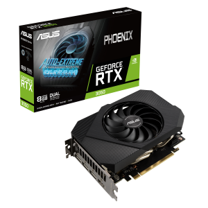 ASUS Phoenix PH-RTX3050-8G NVIDIA GeForce RTX 3050 8 GB GDDR6