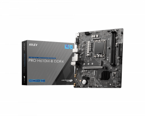 MSI MB PRO H610M-B DDR4 Intel H610 LGA 1700 micro ATX