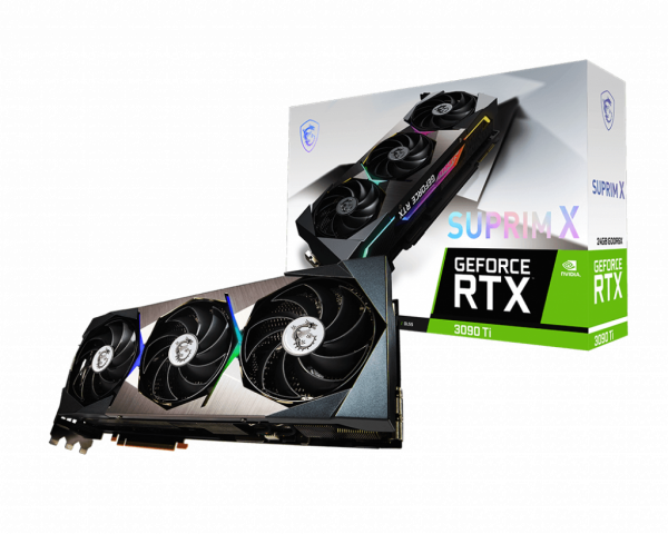 MSI SUPRIM GeForce RTX 3090 Ti X 24G NVIDIA 24 GB GDDR6X