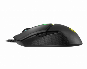 MSI CLUTCH GM30 RGB Optical Gaming Mouse '6200 DPI Optical Sensor, 6 Programmable button, Dual-Zone RGB, Ergonomic design, OMRON Switch with 20+ Million Clicks, RGB Mystic Light'