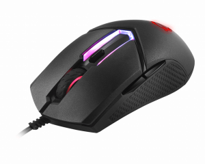 MSI CLUTCH GM30 RGB Optical Gaming Mouse '6200 DPI Optical Sensor, 6 Programmable button, Dual-Zone RGB, Ergonomic design, OMRON Switch with 20+ Million Clicks, RGB Mystic Light'