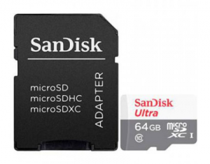 SanDisk 64GB Ultra microSDXC Class 10
