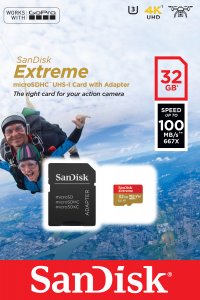 SanDisk Extreme 32 GB MicroSDHC UHS-I Class 10