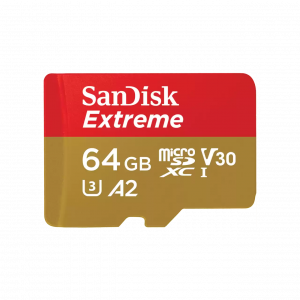 SanDisk Extreme 64 GB MicroSDXC UHS-I Class 10