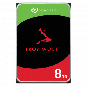 Seagate IronWolf ST8000VN004 internal hard drive 8 TB 7200 RPM 256 MB 3.5″ Serial ATA III