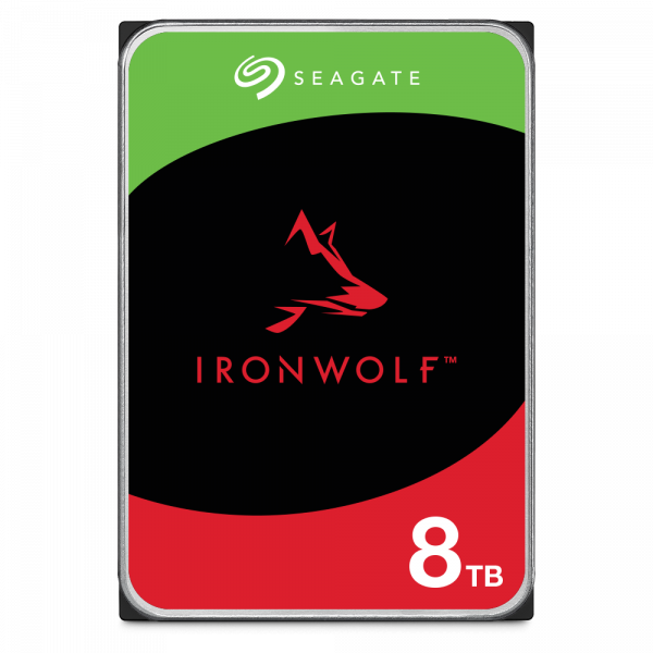 Seagate IronWolf ST8000VN004 internal hard drive 8 TB 7200 RPM 256 MB 3.5" Serial ATA III
