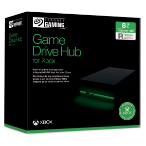 Seagate Game Drive Hub for Xbox external hard drive 8 TB Black