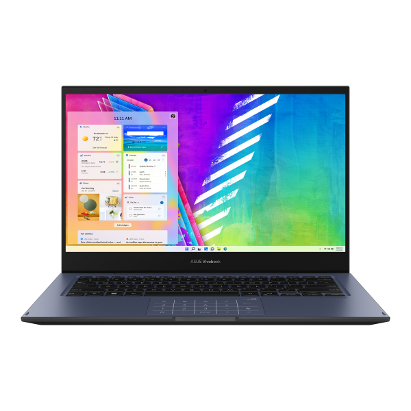 ASUS VivoBook Go 14 Flip TP1400KA-EC104XA-3Y Hybrid (2-in-1) 35.6 cm (14") Touchscreen Full HD Intel® Pentium® Silver N6000 4 GB DDR4-SDRAM 128 GB eMMC Wi-Fi 5 (802.11ac) Windows 11 Pro Education Blue