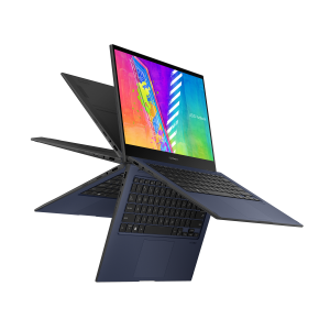 ASUS VivoBook Go 14 Flip TP1400KA-EC104XA-3Y Hybrid (2-in-1) 35.6 cm (14") Touchscreen Full HD Intel® Pentium® Silver N6000 4 GB DDR4-SDRAM 128 GB eMMC Wi-Fi 5 (802.11ac) Windows 11 Pro Education Blue