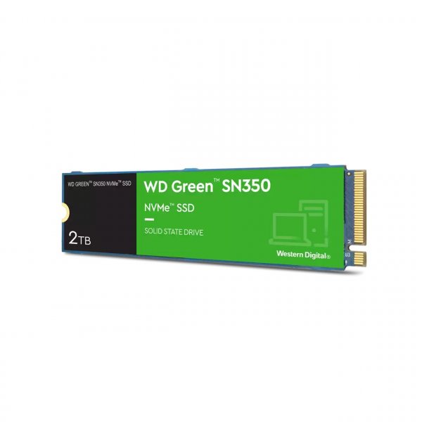 Western Digital Green WDS200T3G0C internal solid state drive M.2 2 TB PCI Express QLC NVMe
