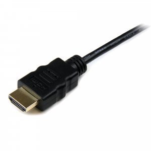 StarTech.com 2m Micro HDMI to HDMI Cable with Ethernet - 4K 30Hz Video - Durable High Speed Micro HDMI Type-D to HDMI 1.4 Adapter Cable/Converter Cord - UHD HDMI Monitors/TVs/Displays - M/M