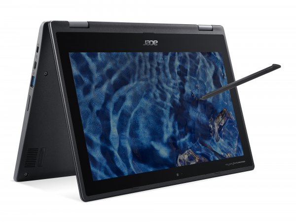 Acer Chromebook R752TN-C32N N4020 29.5 cm (11.6") Touchscreen HD Intel® Celeron® N 4 GB LPDDR4-SDRAM 32 GB Flash Wi-Fi 5 (802.11ac) ChromeOS Black