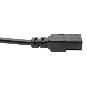 Tripp Lite P056-006-10A UK Computer Power Cord, BS1363 to C13 - 10A, 250V, 18 AWG, 6 ft. (1.83 m), Black