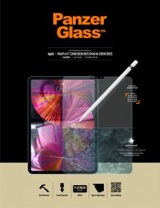PanzerGlass ® Apple iPad Pro 11″ (18 | 20 | 21) | Air(2020/2022) | Screen Protector Glass