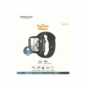 PanzerGlass ® Screen Protector Full Body Apple Watch Series 4 | 5 | 6 | SE 40mm | Black
