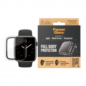 PanzerGlass ® Screen Protector Full Body Transparent Apple Watch SE 3 | SE | 6 | 5 | 4 | 44mm