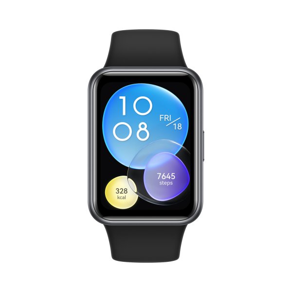 Huawei WATCH FIT 2 4.42 cm (1.74") AMOLED 33 mm Black GPS (satellite)