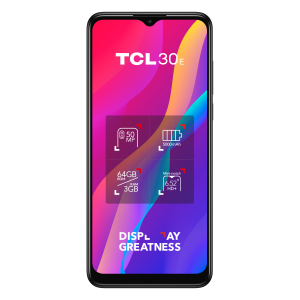 TCL 30 E 16.6 cm (6.52") Dual SIM Android 12 4G USB Type-C 3 GB 32 GB 5000 mAh Grey