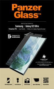 PanzerGlass ® AlphaFly Samsung Galaxy S22 Ultra | Screen Protector