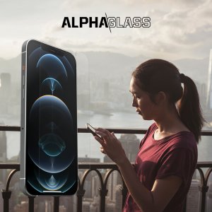 OtterBox Alpha Glass Series for Apple iPhone 12/iPhone 12 Pro, transparent - No retail packaging