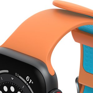 OtterBox Band Blue, Orange Silicone