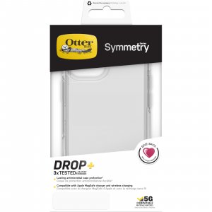 OtterBox Symmetry Clear Series for Apple iPhone 13 mini, transparent