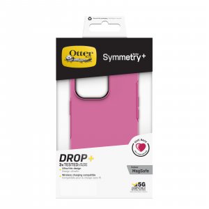OtterBox Symmetry Plus Series for Apple iPhone 13 Pro, Strawberry Pink