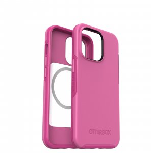 OtterBox Symmetry Plus Series for Apple iPhone 13 Pro, Strawberry Pink