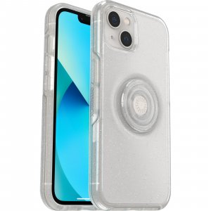 OtterBox Otter+Pop Case for iPhone 13, Shockproof, Drop proof, Protective Case with PopSockets PopGrip, 3x Tested to Military Standard, Clear