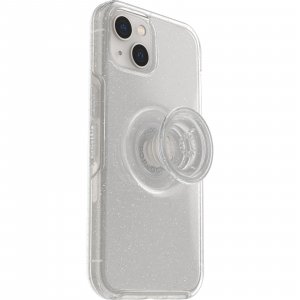OtterBox Otter+Pop Case for iPhone 13, Shockproof, Drop proof, Protective Case with PopSockets PopGrip, 3x Tested to Military Standard, Clear