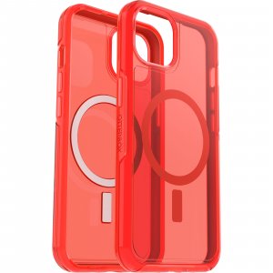 OtterBox Symmetry Plus Clear Series for Apple iPhone 13, In The Red