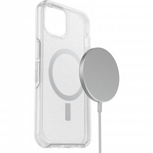 OtterBox Symmetry Plus Clear Series for Apple iPhone 13, Stardust 2.0
