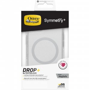 OtterBox Symmetry Plus Clear Series for Apple iPhone 13, Stardust 2.0