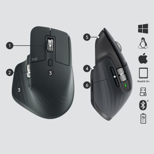 Logitech MX Master 3 Advanced Wireless Mouse