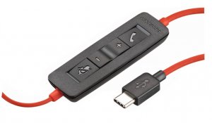 POLY Blackwire C3220 Headset Wired Head-band Office/Call center USB Type-C Black