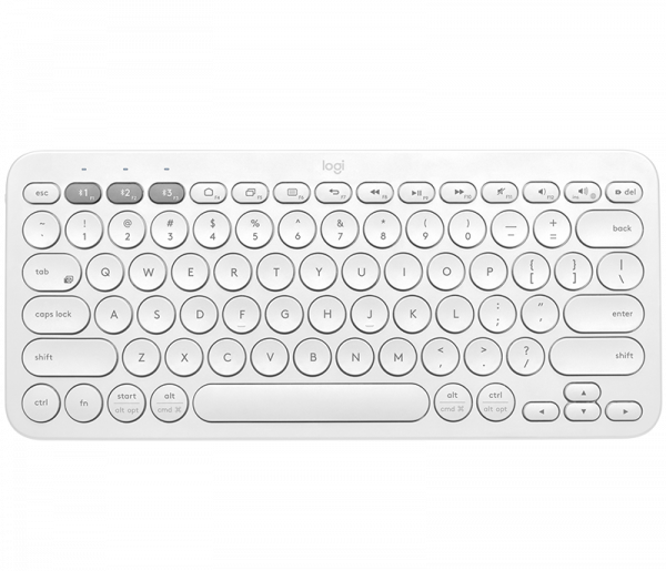 Logitech K380 Multi-Device keyboard Bluetooth QWERTY English White